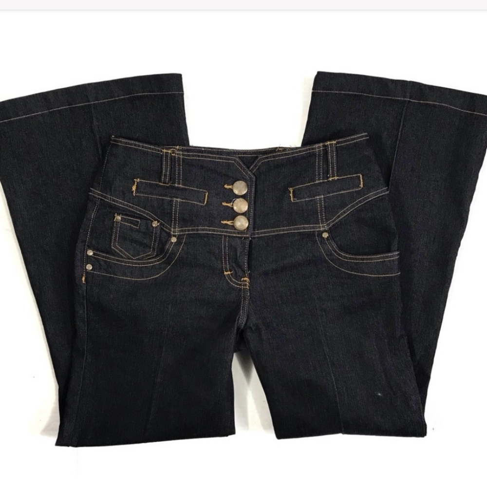Hi Rise Flared leg jeans